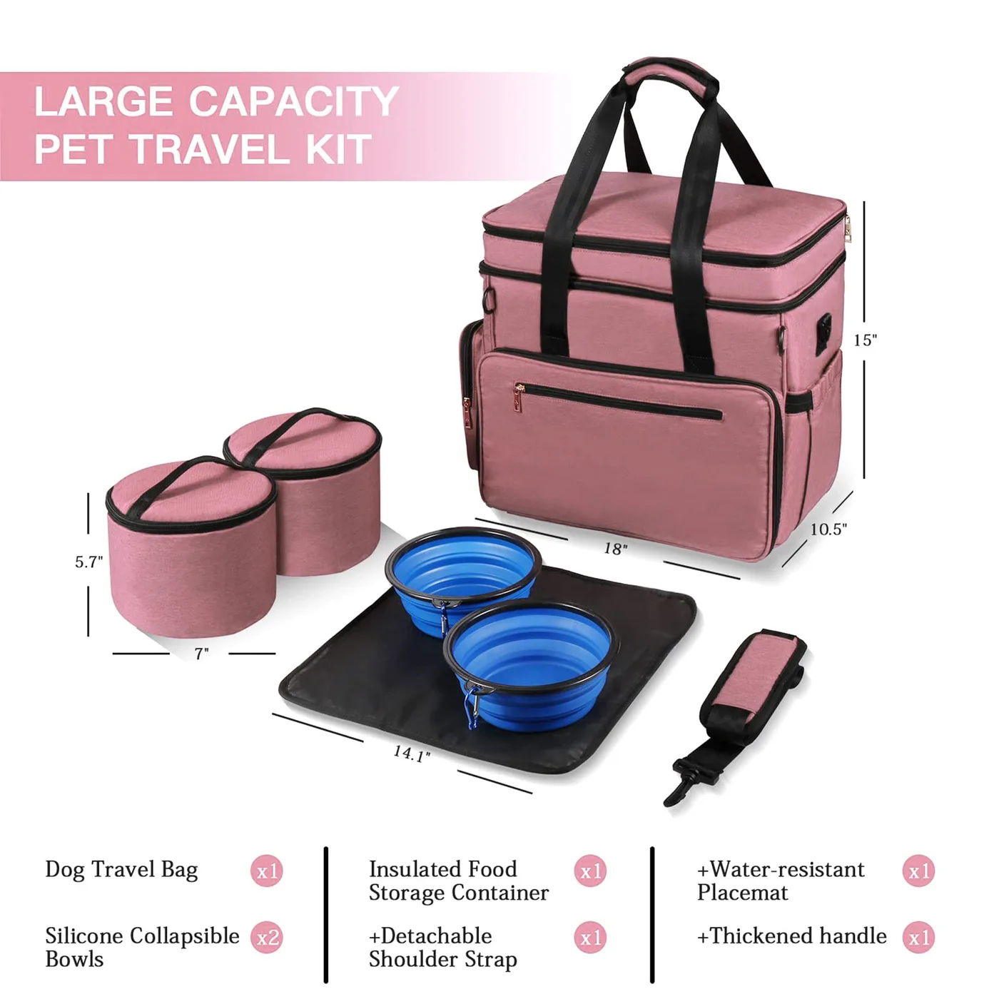 Dog Carrier Backpack for Poodles: Hypoallergenic - detail view supplied by QUANZHOU JUNYUAN BAGS