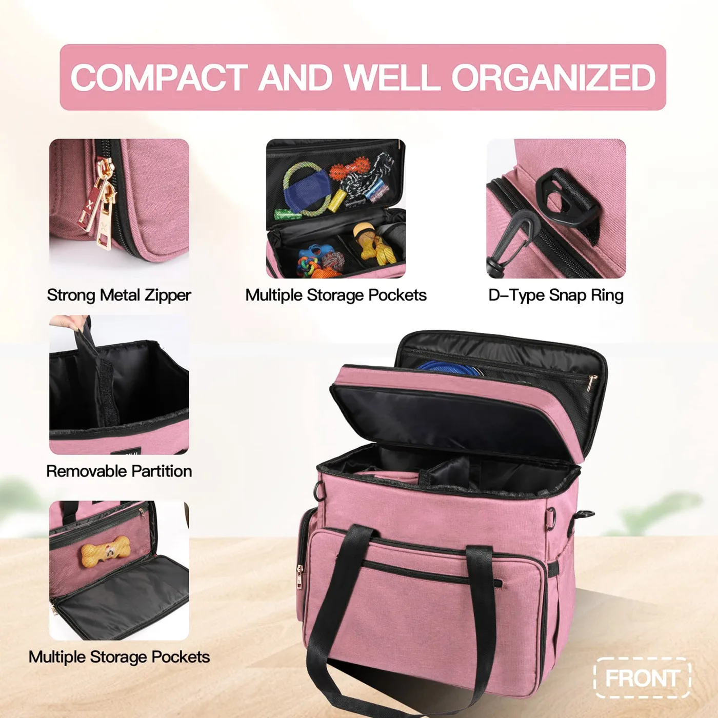 Pet Carrier Travel Mat: Place Setting - detail view supplied by QUANZHOU JUNYUAN BAGS