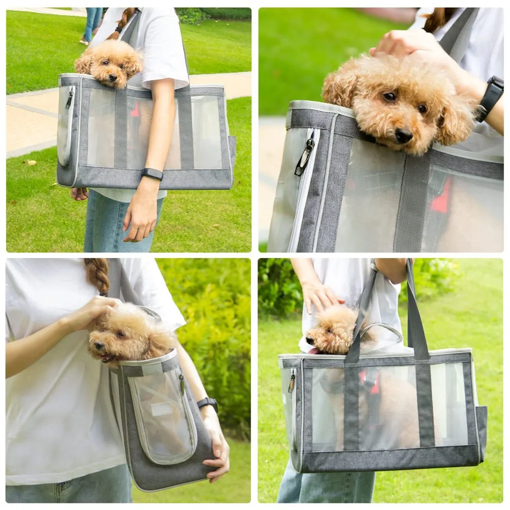 Pet Carrier Omega 3: Coat Health - detail view supplied by QUANZHOU JUNYUAN BAGS