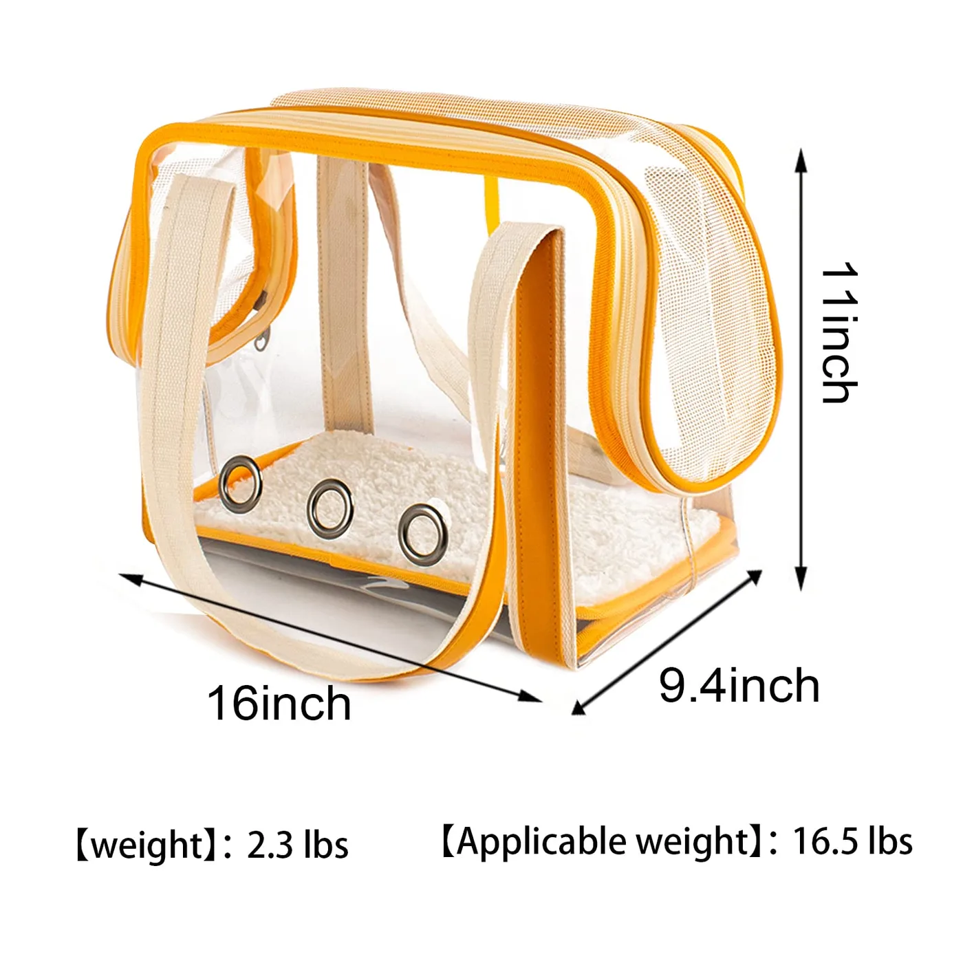 Cat Carrier for Kittens: Safe and Cozy - detail view supplied by QUANZHOU JUNYUAN BAGS