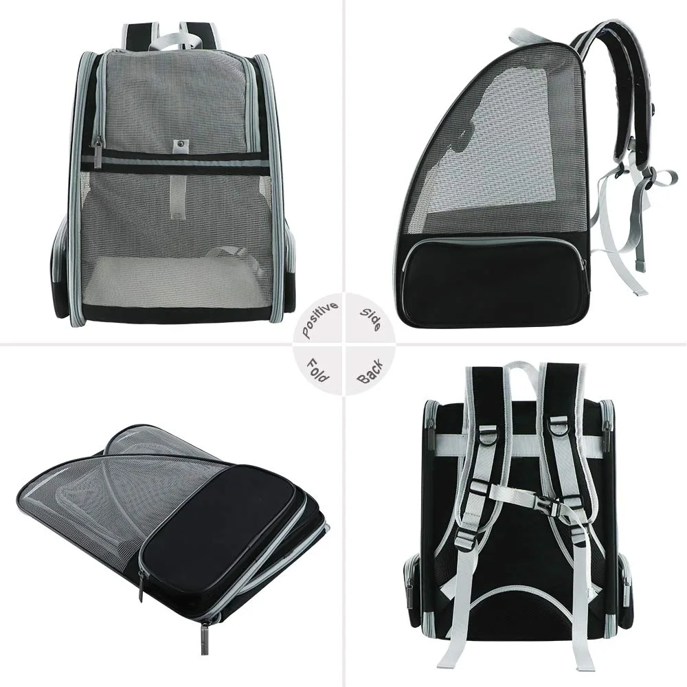 Dog Carrier Backpack with Wheels: Manufacturing Proc - detail view supplied by QUANZHOU JUNYUAN BAGS
